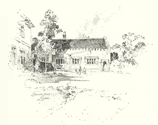Grammar School, Lichfield, wo Dr. Johnson zur Schule ging