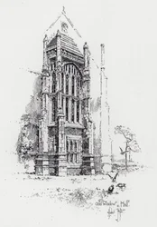 Erkerfenster in der Halle