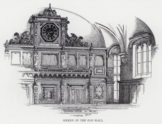 Schirm in der Alten Halle