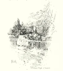 Das Priorat, Dr. Johnsons Haus, in Hampstead, London