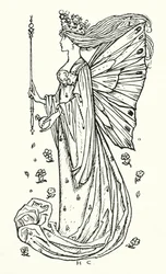 Lied der Feenkönigin (Gravur)