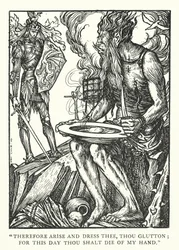 Der Riese von Saint Michael (Gravur)