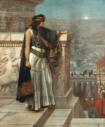 Der letzte Blick von Zenobia auf Palmyra