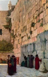Die Klagemauer, Jerusalem