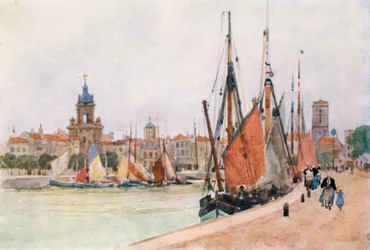 Der Hafen von La Rochelle