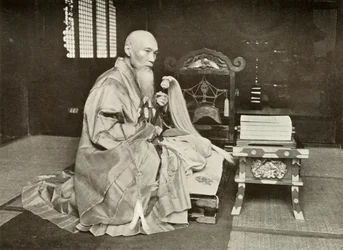 Ein buddhistischer Abt, 1910