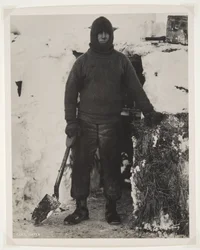 Kapitän Oates während der Terra Nova Expedition (1910-13) zum Südpol