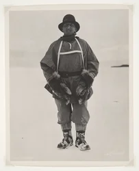 Leutnant Bowers während der Terra Nova Expedition (1910-13) zum Südpol
