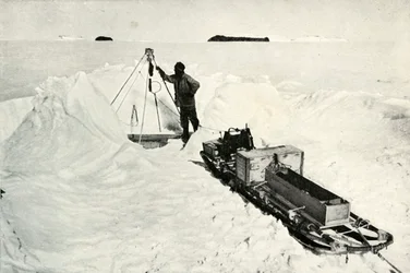 Nelson und seine Ausrüstung