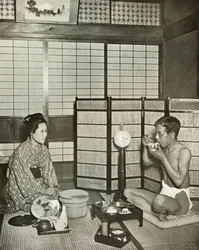 Sommernegligé in Kumamoto, 1910