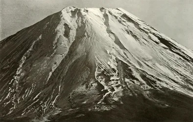 Der Gipfel des Fuji, 1910