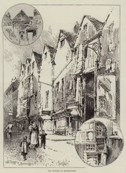 Alte Häuser in Bermondsey