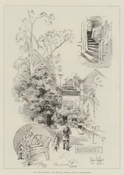 The Fox and Crown Inn, West Hill, Highgate, kurz vor dem Abriss