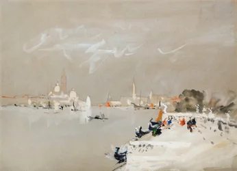 Über die Lagune, Venedig
