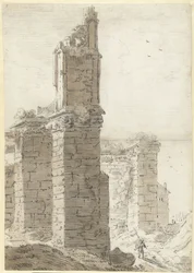 Ruine einer gotischen Kirche
