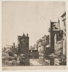 Das Wittevrouwen-Tor in Utrecht
