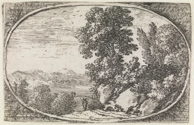 Landschaft (Nr. 18 aus der Serie: Variae campestrum fantasiae)