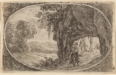 Der Weg durch den Felsen