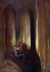 Dunkle Höhle, 1906