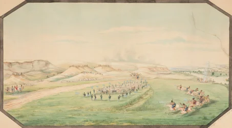 Angriff auf General Marcys Zug