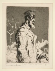 Männliche Figur, Halbfigur