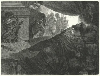 Mithridates VI. von Pontus versucht, Selbstmord durch Gift zu begehen, 63 v. Chr.