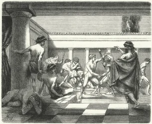 Spartanische Jugendliche