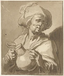 Mann mit Krug