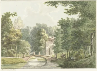 Das Anwesen Velzerbeek bei Velsen
