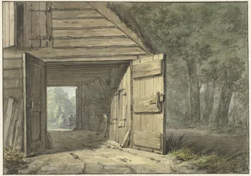 Stall des Gasthauses der Gelehrte Mann in Bennebroek