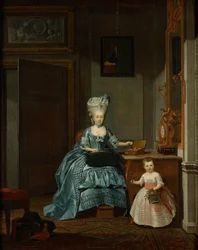 Susanna van Collen geb. Mogge und ihre Tochter
