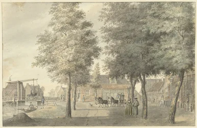 Platz im Dorf Zuilen
