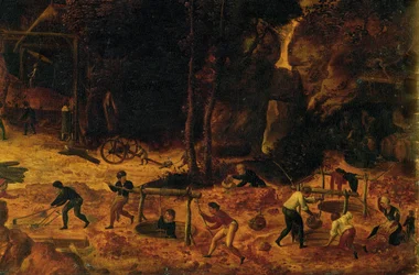 Kupfermine (Detail)