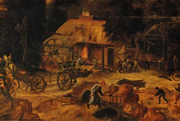 Kupfermine (Detail)