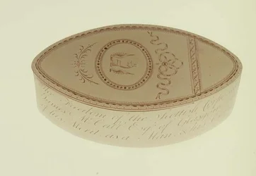 Freiheitsbox, präsentiert an James McCall von der Scottish Corporation of Cork, 1790