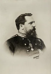 Porträt von Don Carlos Prinz von Bourbon
