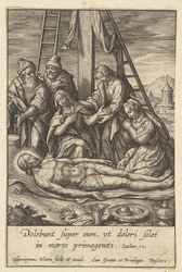 Die Beweinung, vor 1619