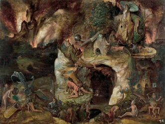 Landschaft der Hölle (um 1561)