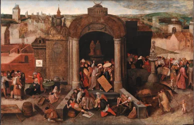 Christus vertreibt die Händler aus dem Tempel