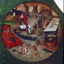 Tafel der sieben Todsünden