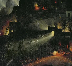 Der Garten der Lüste, ca. 1500 (Detail)