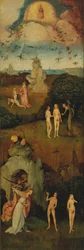 Der Heuwagen Triptychon, linkes Panel, ca. 1516