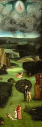 Das Jüngste Gericht Triptychon, linkes Panel, ca. 1485