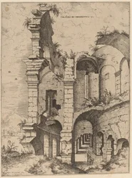 Fünfte Ansicht des Kolosseums