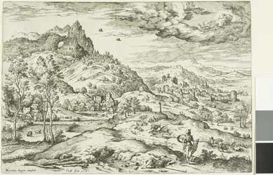 Merkur mit dem Kopf des Argus