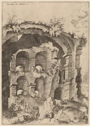 Siebte Ansicht des Kolosseums