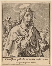 Wenn sie etwas Tödliches trinken ... (Heiliger Johannes der Evangelist)