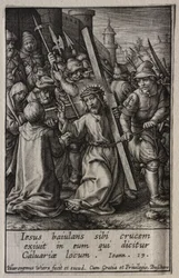 Die Passion: Christus trägt das Kreuz