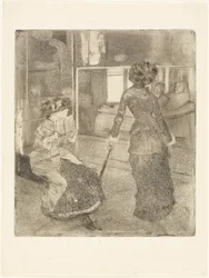 Mary Cassatt im Louvre: Die etruskische Galerie