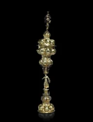 Medingen Minerva Pokal, ca. 1650 (Silber & Vergoldung)